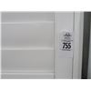 Image 2 : White Arched Top 72" x 36" Plantation Shutter