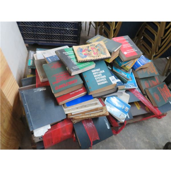 Asst. Automotive Repair Manuals - Pallet Lot