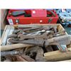 Image 2 : Wooden Box w/Hand Planer and Asst. Tools