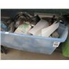 Image 1 : Bins 2 w/Lighting, Electrical Hardware, Funnels and More