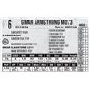 Image 1 : GMAR Armstrong M073