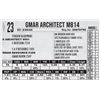 Image 1 : GMAR Architect M814