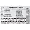 Image 1 : GMAR Justify M404