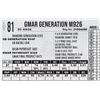 Image 1 : GMAR Generation M926