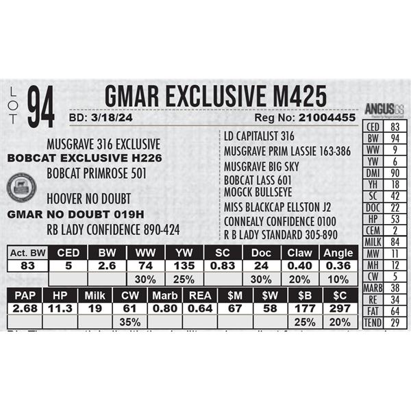 GMAR Exclusive M425