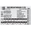 Image 1 : RAR Breakthrough 3135