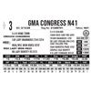 Image 1 : GMA Congress N41