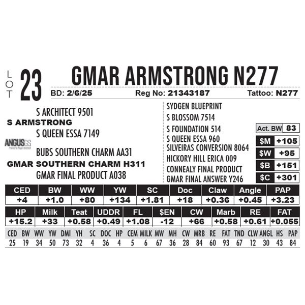GMAR Armstrong N277