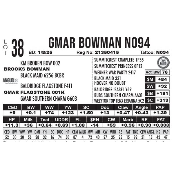 GMAR Bowman N094