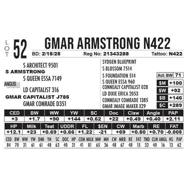 GMAR Armstrong N422
