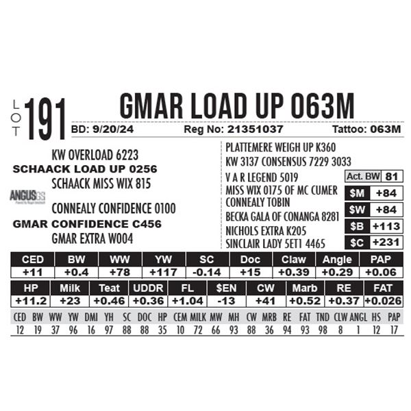 GMAR Load Up 063M