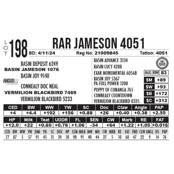 RAR Jameson 4051