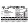 Image 1 : RAR Foundation 4032