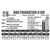 Image 1 : RAR Foundation 4169