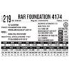 Image 1 : RAR Foundation 4174