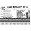 Image 1 : GMAR Authority N216