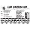 Image 1 : GMAR Authority N387