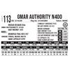 Image 1 : GMAR Authority N400