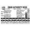 Image 1 : GMAR Authority N550