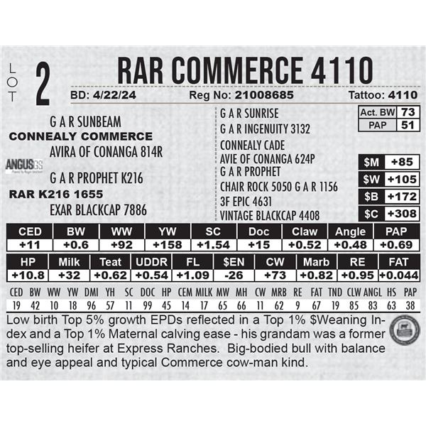 RAR Commerce 4110