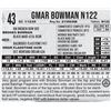 Image 1 : GMAR Bowman N122