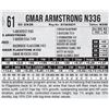 Image 1 : GMAR Armstrong N336