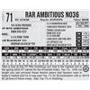 Image 1 : RAR Ambitious N036