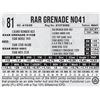 Image 1 : RAR Grenade N041