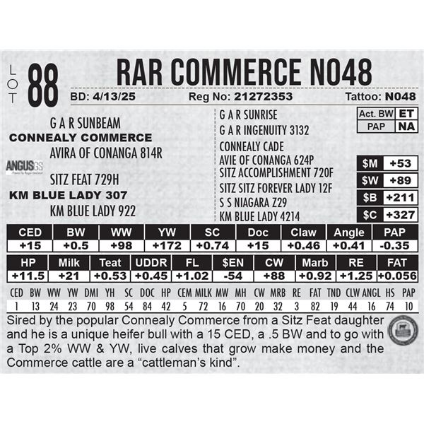 RAR Commerce N048