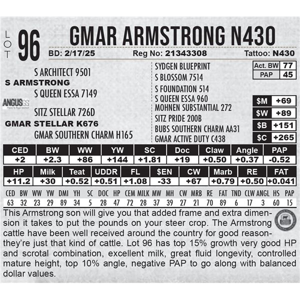 GMAR Armstrong N430