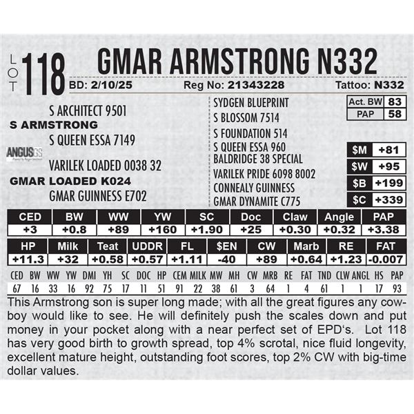 GMAR Armstrong N332