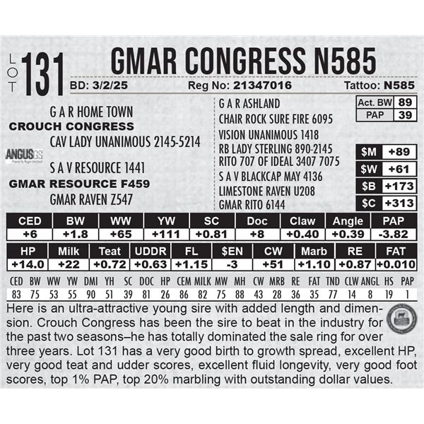 GMAR Congress N585