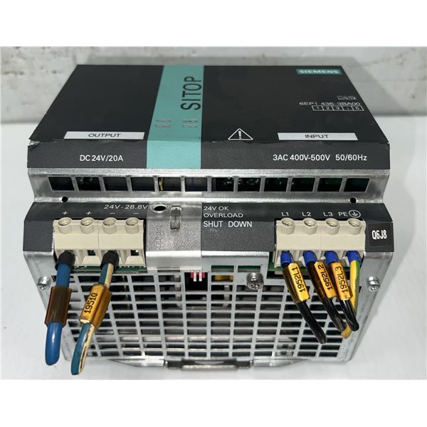 Siemens #6EP1436-3BA00 SITOP Modular Power Supply