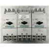 Image 1 : (3) Siemens #3RV1742-5ED10 Motor Circuit Breakers 30A