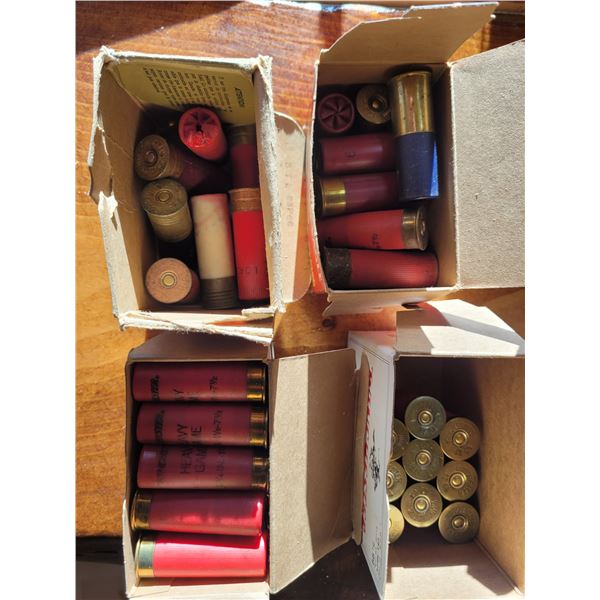 Four boxes of shotgun shells- Winchester is full - 3 other partial