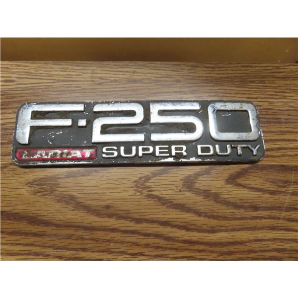 f-250 super duty badge