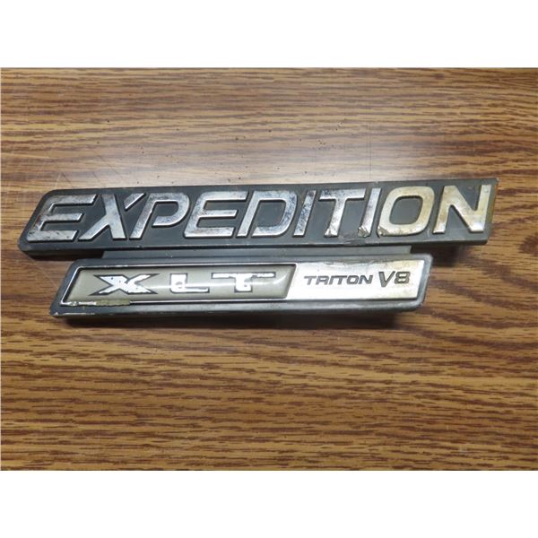 expedition xlt badge