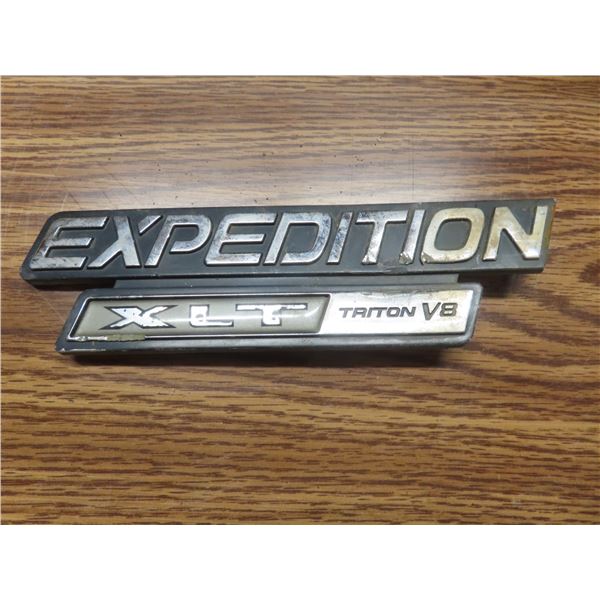 expedition xlt badge