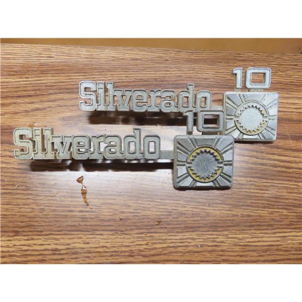 silverado 10 badges