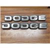 Image 1 : pair of dodge badges