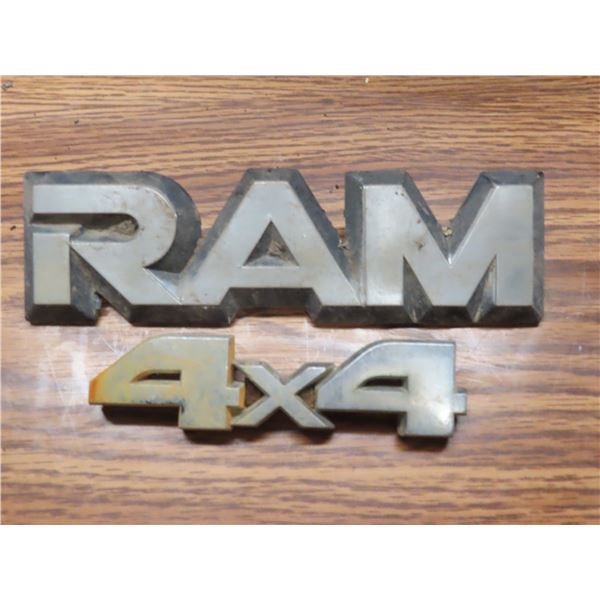 ram 4x4 badge