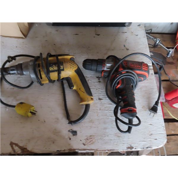 Dewalt - Electric Drill / Black & Decker Electric Drill