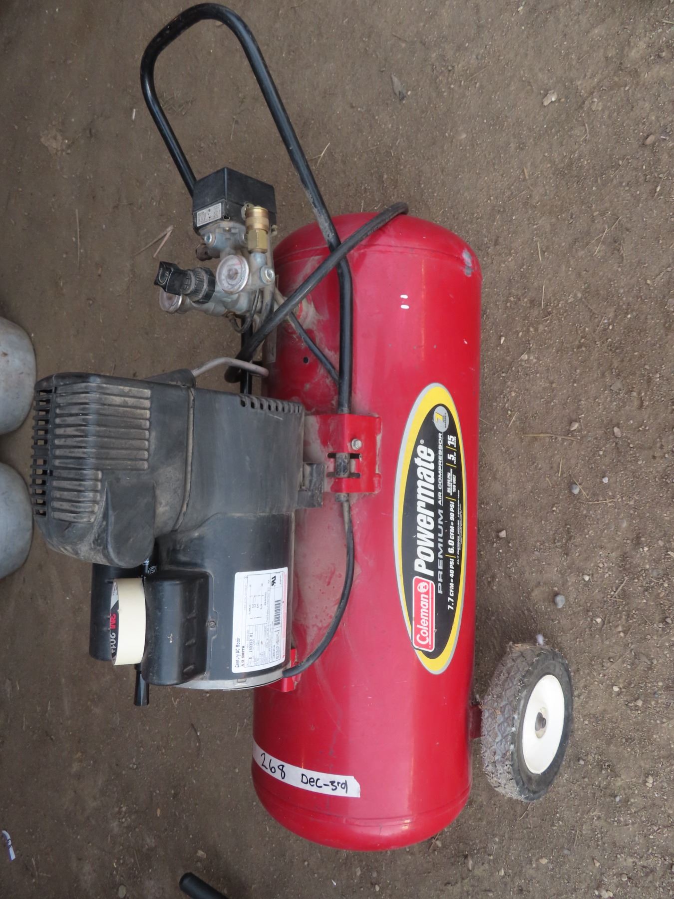 portable coleman compressor