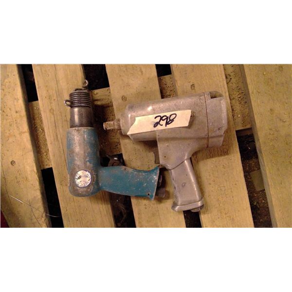 1/2" air impact wrench and chisel