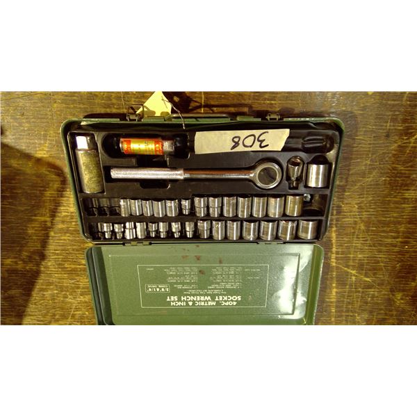 Socket set ( 3/8, 1/4)