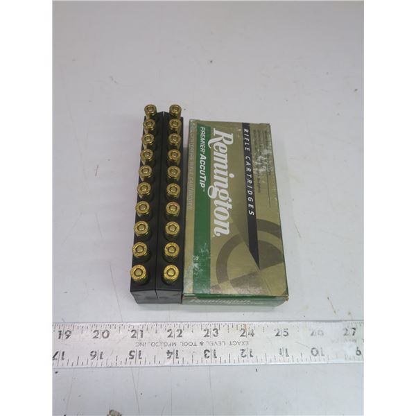 222 Remington 50gr. accutip-v boat tail bullets - box of 20 *No Shipping*