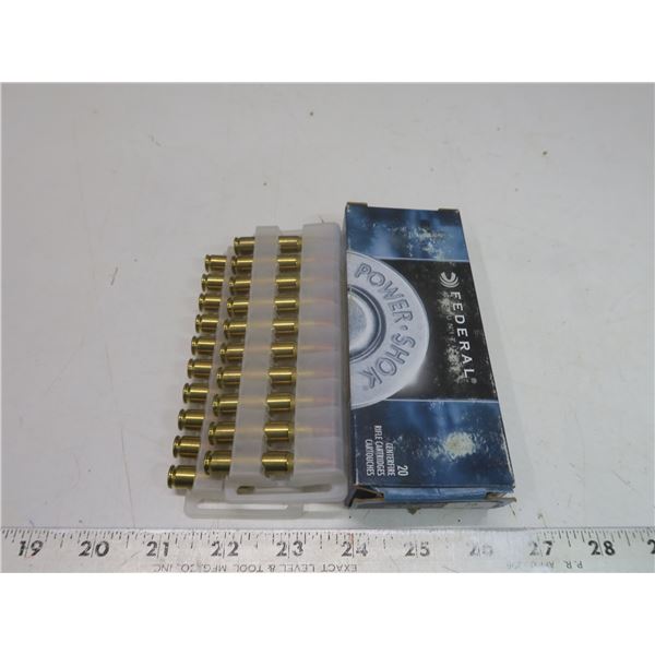 Federal 222 Remington 50gr. soft pt. bullets - box of 20 *No Shipping*