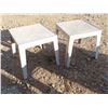Image 1 : patio end tables