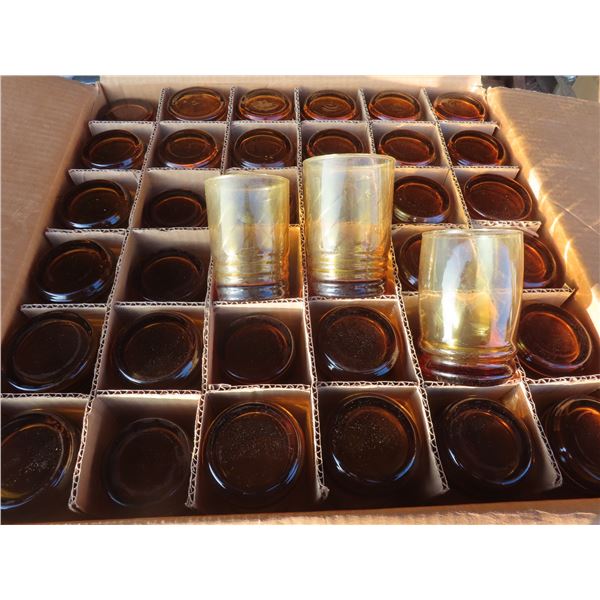 box of 72 glass cups