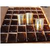 Image 1 : box of 72 glass cups